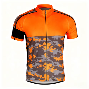 Jersey de Ciclismo de Manga Corta Transpirable con Diseño Sublimado Personalizado de Alta Calidad, Ropa de Ciclismo de Secado Rápido para Ciclistas - Product Image 2