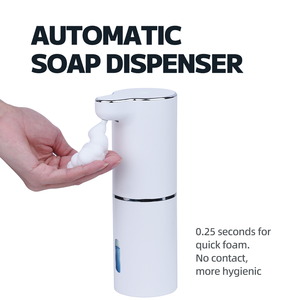 Distributeur de savon moussant mural rechargeable sans contact, distributeur automatique de savon pour salle de bain, vente chaude - Product Image 5