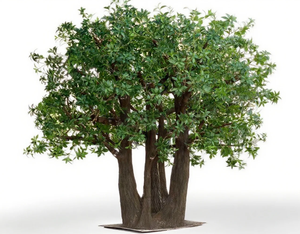 עץ אלון מלאכותי שיכר עץ זית גדול פיברגלס גדול גדול עץ פיברגלס - Product Image 1