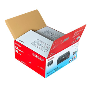 Chất lượng cao OEM nhà máy giá Lớn Heavy Duty bao bì carton hộp sóng <span class=keywords><strong>RSC</strong></span> tông gói di chuyển hộp điện tử - Product Image 3