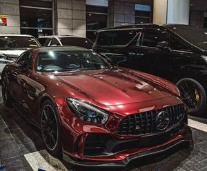 Pour <span class=keywords><strong>mercedes</strong></span>-benz Amg Gtr couteau à air de séparateur de lèvre avant en fibre de carbone - Product Image 6