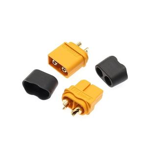 Juego de Conectores de Alta Corriente Amass XT60H-M/XT60H-F 35A, Conectores Banana Chapados en Oro para ESC RC y Batería LiPo - Product Image 4