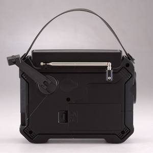 <b>3</b>-Way Powered Emergency Hand Crank Radio, AM/FM/SW with Solar <b>Charging</b> & SOS Alarm - Product Image 6