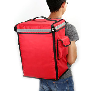 Mochila Térmica Impermeable de Poliéster Moderna para Reparto de Pizza y Comida en Moto, con Aislamiento para Hielo, Venta al por Mayor - Product Image 6