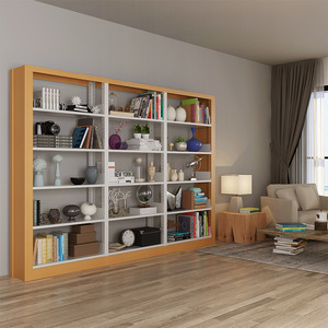 Bibliothèque Modulaire Iyanen 202504GAI avec Cadre en Acier et Étagère Autoportante pour Salon, Rangement et Présentation à Domicile - Product Image 3