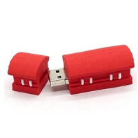 Clé USB 2.0 personnalisée en forme de cercueil – Nouveauté – Souvenirs funéraires