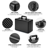 Étui étanche pour cartes à collectionner de sport pour porte-cartes de sport et chargeurs supérieurs Boîte de rangement pour cartes graduées