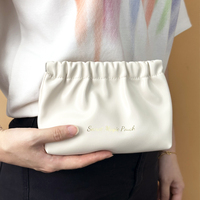 Sac d'Accessoires de Voyage Organisateur en Cuir PU, Trousse de Toilette et Maquillage, Pochette à Rouge à Lèvres, Étanche, Personnalisable, Vente en Gros