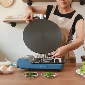 Nhà Máy Bán Buôn Vòng Hai Tai Không Dính Pre Mùa Trong Nhà Và Ngoài Trời Pizza Cast Iron Pancake Tấm