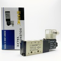 Vanne solénoïde pneumatique directionnelle monostable à commande pilote simple STNC TG2521-08 5/2 voies 200 corps G1/4" équivalent 4V210-08