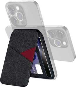 Cartera Minimalista de Cuero PU con Bloqueo RFID y Acabado de Espejo para iPhone y Tarjetas de Crédito - Product Image 1