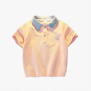 Camiseta para Niños, Estilo Verano 2026, Manga Corta para Niños Pequeños y Medianos, Camiseta Polo Informal, Camiseta para Bebés - Product Image 6