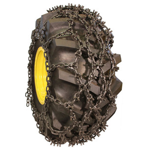 Chaînes de skidder en acier soudé à double clou pour pneus, chaînes de protection pour skidder - Product Image 6