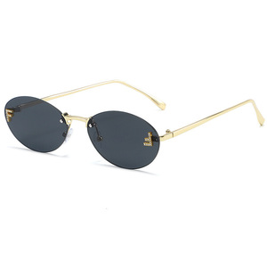 <span class=keywords><strong>Gafas</strong></span> de Sol Ovaladas con Diamantes, Modelo 9072, Protección UV400, Montura Completa, para <span class=keywords><strong>Mujer</strong></span>, Tendencia de Moda 2026, para Deportes al Aire Libre y Viajes - Product Image 3