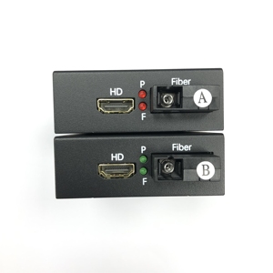 KVM Optique HD avec Souris USB, Clavier, Audio Vidéo, Résolution HD 1080P 4K, Extenseur Fibre Optique, Convertisseur HD vers Fibre Optique - Product Image 3