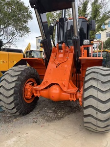 Cargadora de Ruedas Usada Doosan DL505 de 5 Toneladas, Naranja, Equipo de Construcción de Uso Pesado - Product Image 3
