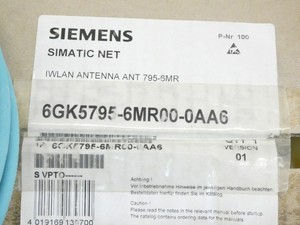 เสาอากาศ IWLAN รุ่น 6GK5795-6MR00-0AA6 ของแท้ใหม่เอี่ยม 795-6MR - สินค้าเกินจำนวนสำหรับ PLC - Product Image 2