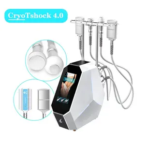 Yenilikçi hızlı sonuçlar yağ azaltma CryoToning CryoFacial CryoSlimmingl Cryoskin Cryo Tshock 4.0 makine