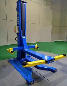 Élévateur de voiture hydraulique mobile portable à colonne unique de 1 tonne, fourni directement par l'usine, pont élévateur monopoteau - Product Image 4