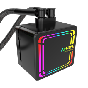 ALSEYE refrigeración líquida para ordenador y enfriador de <span class=keywords><strong>CPU</strong></span> agua con refrigeración por agua RGB AIO - Product Image 3