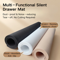 Tapis de protection pour tiroir en mousse EVA pré-découpé, à découper sur mesure, antidérapant, anti-bruit, résistant aux rayures et à l'humidité
