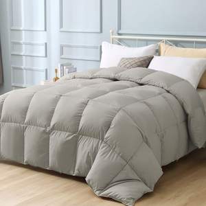 Couette en duvet de <span class=keywords><strong>plume</strong></span> d'oie Boîte à déflecteur Couette matelassée Insert Hotel Collection 750 Fill Power Ultra-doux Toutes saisons Personnalisé - Product Image 3