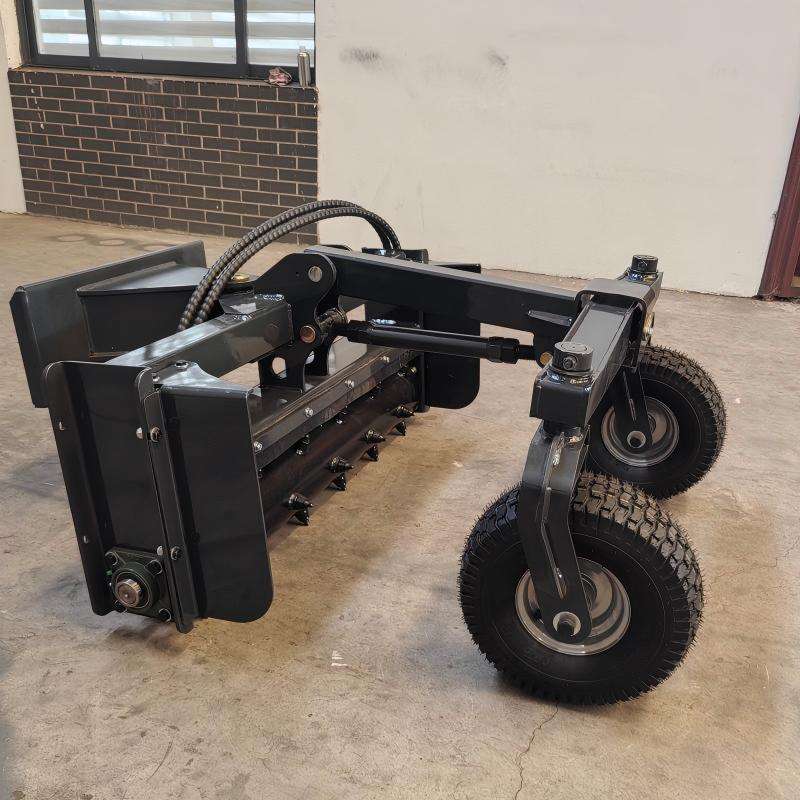 Compact Harley Rake Harley Rake Attachment for Mini Skid Steer Loader Soil Conditioner Mini ...