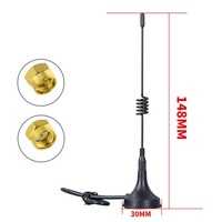 Módulo 4G Universal Compacto de Alta Calidad, LTE DTU, Antena de Transmisión RS232, RS485, Antena 2G/3G/4G 433MHz con Base Magnética y Conector
