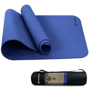Sansd vente chaude prix d'usine liège naturel Tpe tapis de Yoga Fitness étiquette d'exercice impression personnalisée tapis écologique Yoga