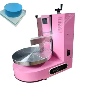 Mesin penyebar krim untuk mesin Tatah kue roti sweating pemoles kue ulang tahun mesin Frosting