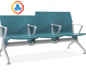 Silla de Espera de Acero Reforzado de 234 Plazas, Banco Público de 3 Plazas, Asientos para Áreas Públicas, para Hoteles y Aeropuertos - Product Image 2