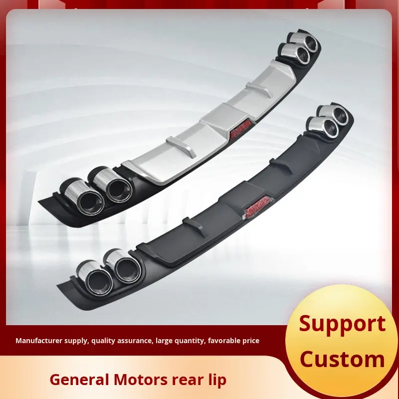 Car Universal Rear Lip Hidden Snap-in Installation Car Modification ...