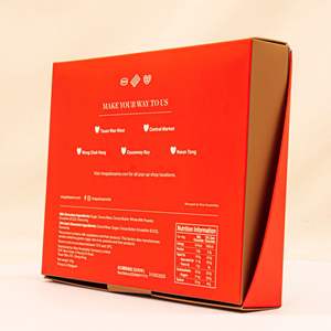 กล่องกระดาษคุณภาพสูงหมึกถั่วเหลืองเกรดอาหารแบบพกพา3D แบบสามมิติใช้ซ้ำได้กันน้ำได้บรรจุภัณฑ์ของขวัญคริสต์มาสสร้างสรรค์ - Product Image 2