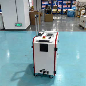 <b>Portable</b> <b>Trolley</b> Case Style Industrial Pulse Laser Cleaning Machine 100W 200W 300W Air Cooling With Raycus Max JPT Laser Source - Product Image 6