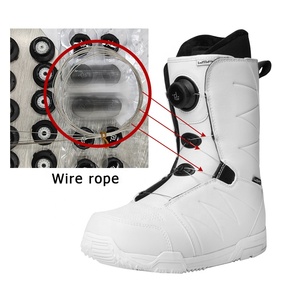 Bottes de ski de <span class=keywords><strong>snowboard</strong></span> faciles à porter bottes de <span class=keywords><strong>snowboard</strong></span> à motif de fil d'acier rapide <span class=keywords><strong>Boa</strong></span> Set pour homme femme - Product Image 3