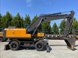 Taian Jiahe 21 Ton Grote Wiel Graafmachine Fabriek Directe Fundering Bouw Mijnbouw Aarde Bewegende Machines Lang Bereik Boom - Product Image 3