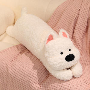 Peluche West Highland White Terrier, Cucciolo di Cane Imbottito, <span class=keywords><strong>Altezza</strong></span> 100-150cm, Regalo di San Valentino, Super Confortevole - Product Image 6