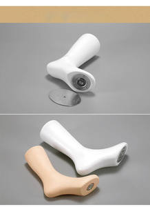 Toptan plastik yetişkin çocuk boyutu çorap ekran ayak manken mağaza ekran erkek boyutu kadın ayak manken ayakkabı teşhir standı - Product Image 6