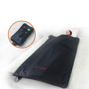 Btws Nhà Máy Giá sưởi ấm chăn dây kéo nước nóng phòng tắm hơi Mat infrar tắm hơi Mat cho toàn bộ cơ thể - Product Image 1