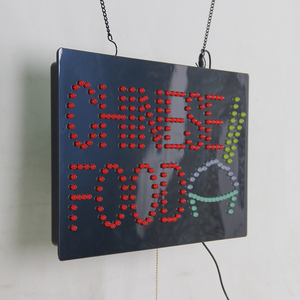 Đầy đủ màu sắc 12*24 "cao sáng thực phẩm Trung Quốc <span class=keywords><strong>LED</strong></span> hiển thị, <span class=keywords><strong>LED</strong></span> Trung Quốc cửa hàng thực phẩm nhà hàng mở signage - Product Image 3