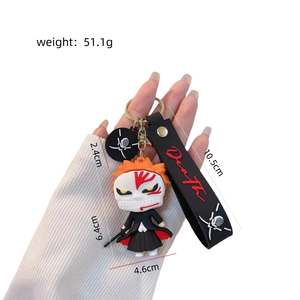 Llaveros Colgantes de PVC de Anime <span class=keywords><strong>Bleach</strong></span> en 5 Estilos, Decoración para Mochilas Escolares - Product Image 6