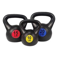 Mancuerna de Hierro Fundido Negra para Hombre con Asa Antideslizante, Uso Comercial, Entrenamiento de Fuerza y Sentadillas, 6 kg, Mezcla de Cemento PE, Desarrolla Músculo
