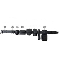 Ceinture Tactique Multifonctionnelle de Haute Qualité avec Pochettes – Kit de Ceinture Utilitaire pour Camping et Usage Quotidien
