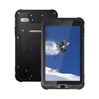 Tablet PC Android Tangguh Tahan Air IP67 R80-L10 8 Inci Dengan Fungsi NFC dan Sidik Jari