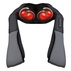 Sıcak Satış Shiatsu Boyun Omuz Masaj Aleti, Yoğurucu Boyun Masaj Aleti, Sırt Masaj Aleti Isıtmalı Masaj Kemeri Çantalı - Product Image 6