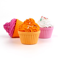 Vente chaude Marque Privée Cupcake Bathbomb Relaxation Faire tremper Fizzies Gâteau Enfants Bombe De Bain Coffret Cadeau 2024 2024 2025