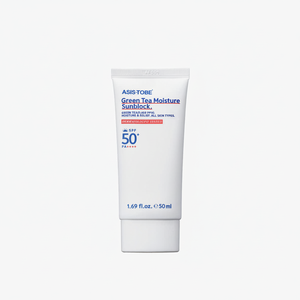 ครีมกันแดดเกาหลี ASIS-TOBE ชาเขียว บำรุงผิวชุ่มชื้น 50 มล. ป้องกันรังสียูวี SPF 50+ PA++++ ลดเลือนริ้วรอย ผิวขาวกระจ่างใส ทุกสภาพผิว - Product Image 2
