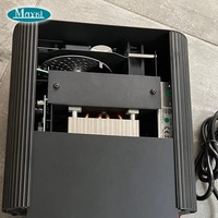 Moteur d'éclairage LED à fibre optique DMX 150W RGBW 3000K Blanc Chaud 6000K Scintillant pour Plafond Étoilé de Piscine, Source Lumineuse LED à Fibre Optique