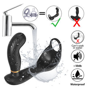 3 in 1 massaggiatore della <span class=keywords><strong>prostata</strong></span> 7 modalità vibratore anale stimolatore della <span class=keywords><strong>prostata</strong></span> giocattoli anello del cazzo dispositivo di massaggio della <span class=keywords><strong>prostata</strong></span> vibrante - Product Image 6