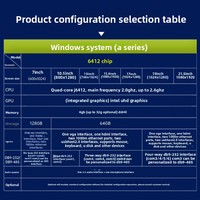 Panel HMI Industrial de 21.5 Pulgadas, RS485/RS232, IP65, Monitor de Pantalla Táctil, Computadora Todo en Uno con Procesador Intel J6412/i5
